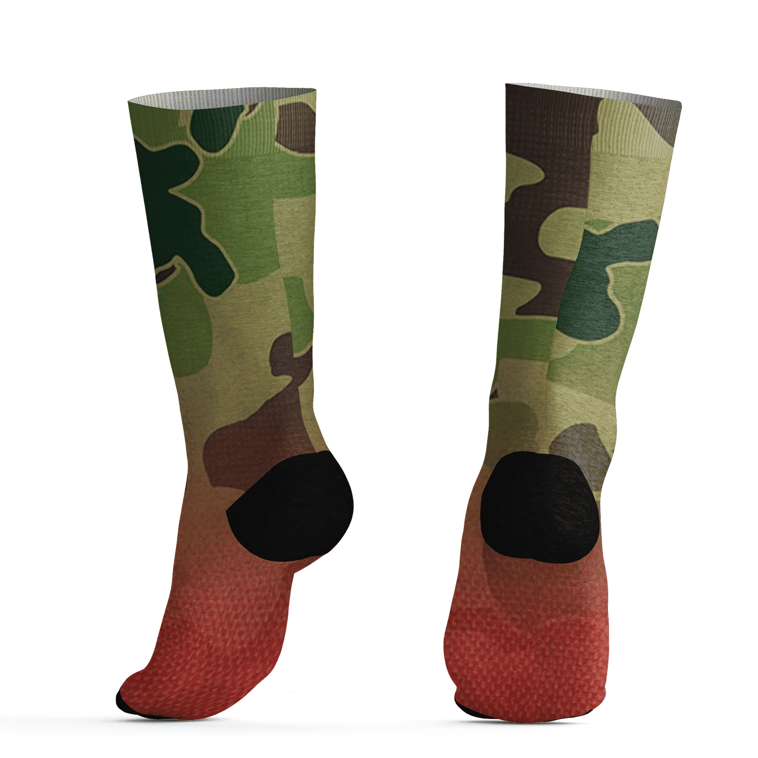 AM-90-Dark-Sage-Solar-Red-NastyJamz-Socks-Match-Money-Junkie-3D