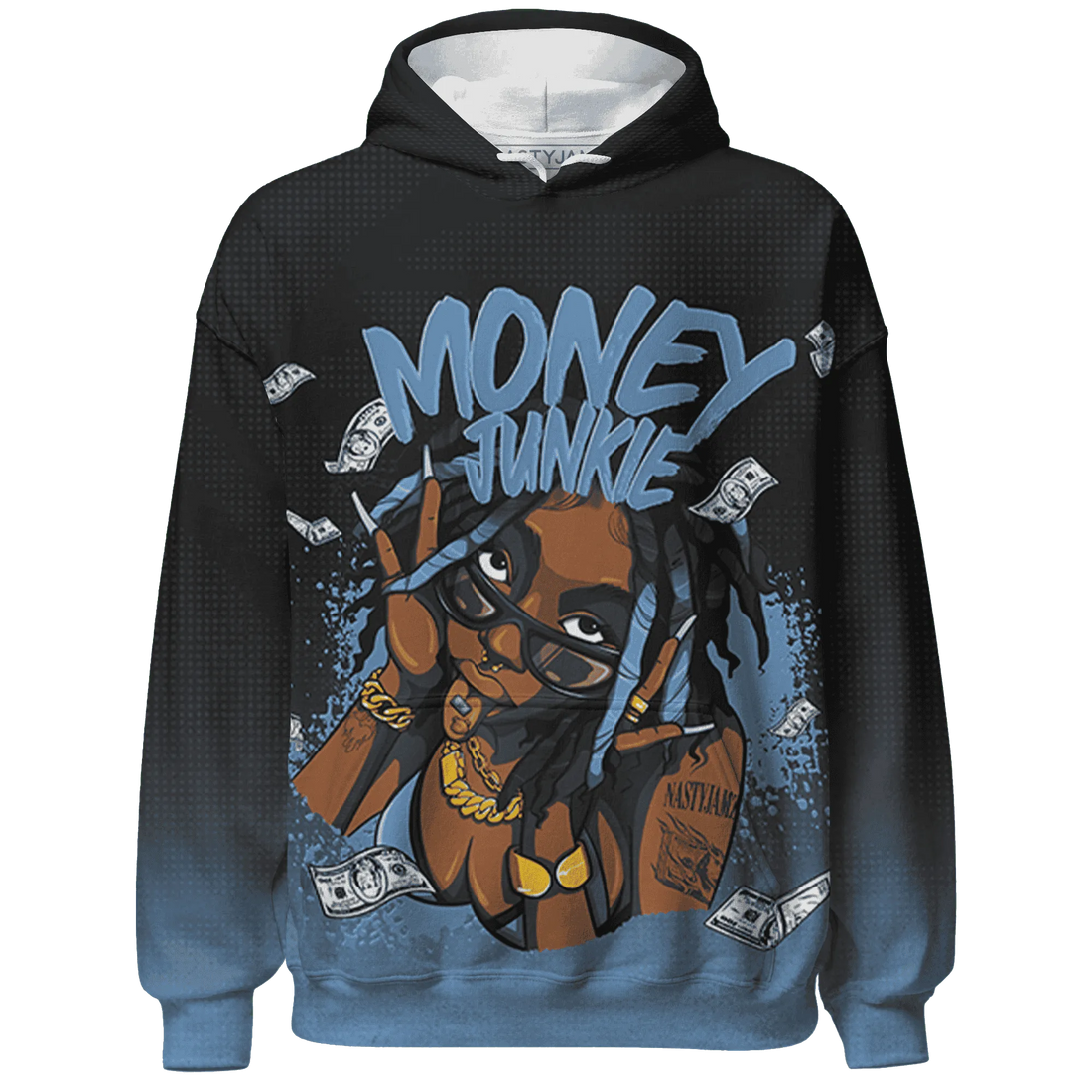 AM-Plus-Black-Univercitii-Blue-Hoodie-Match-Money-Junkie-3D