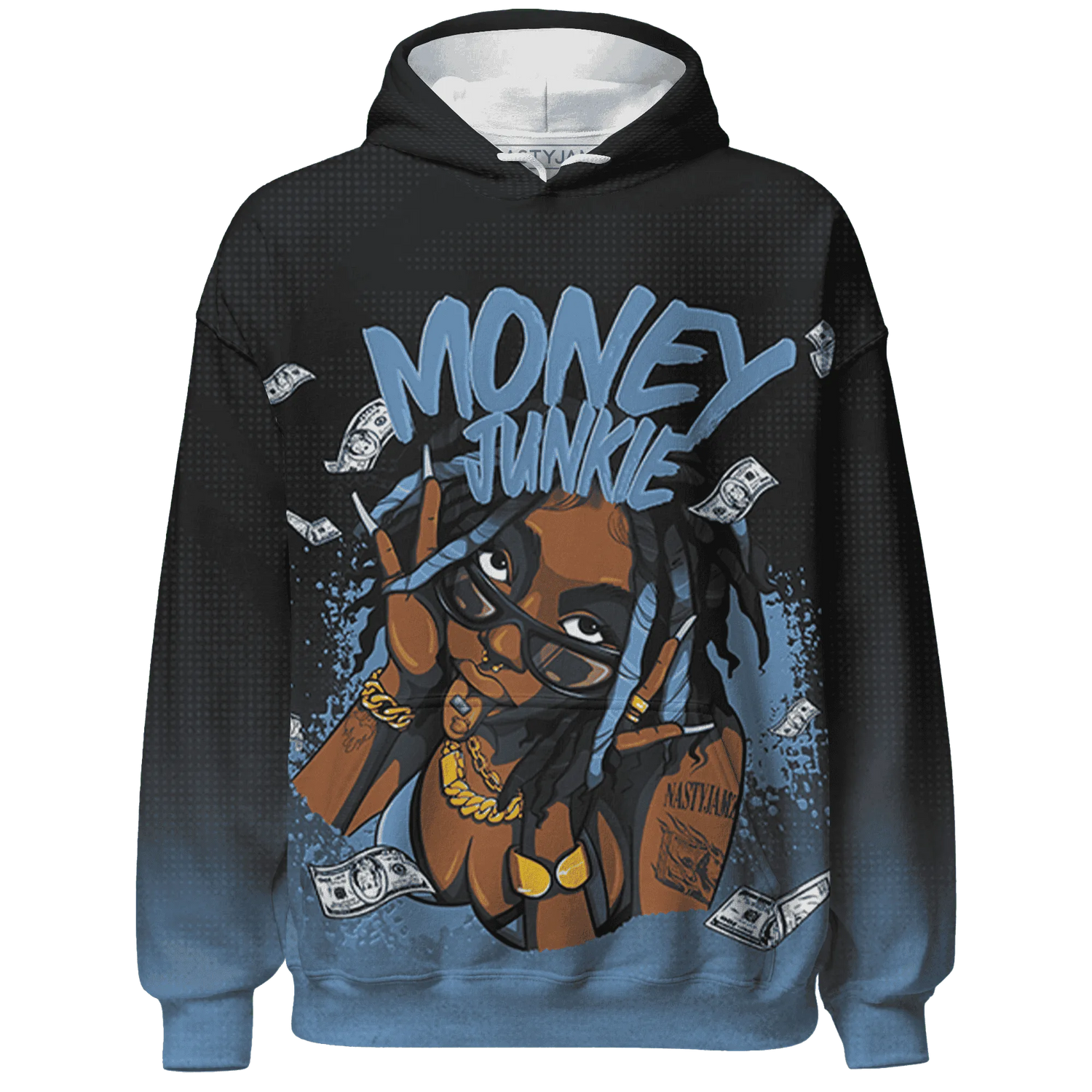 AM-Plus-Black-Univercitii-Blue-Hoodie-Match-Money-Junkie-3D