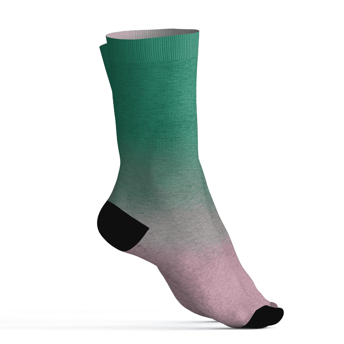 Dunk-Pink-Malachite-Medium-Soft-Low-Sail-Socks-Match-Money-Junkie-3D