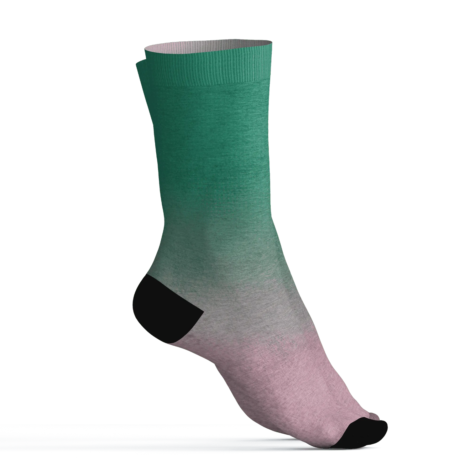Dunk-Pink-Malachite-Medium-Soft-Low-Sail-Socks-Match-Money-Junkie-3D