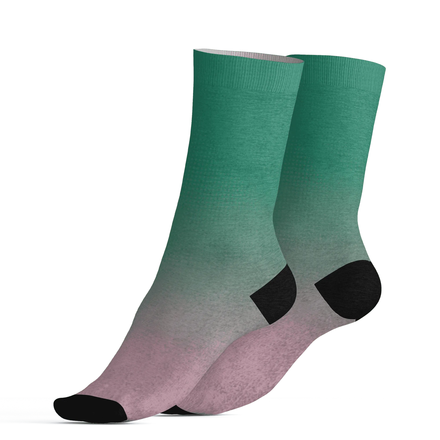 Dunk-Pink-Malachite-Medium-Soft-Low-Sail-Socks-Match-Money-Junkie-3D