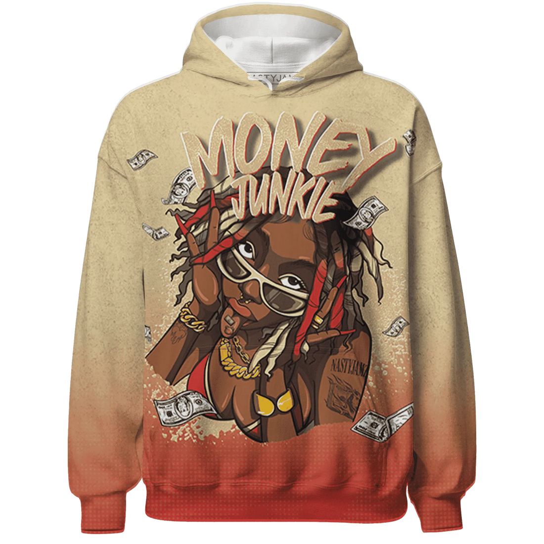 Dunk-Strawberry-Waffle-NastyJamz-Hoodie-Match-Money-Junkie-3D