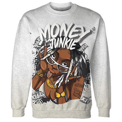 Gratitude 11s Sweatshirt Match Money Junkie 3D All-Over Print - NastyJamz