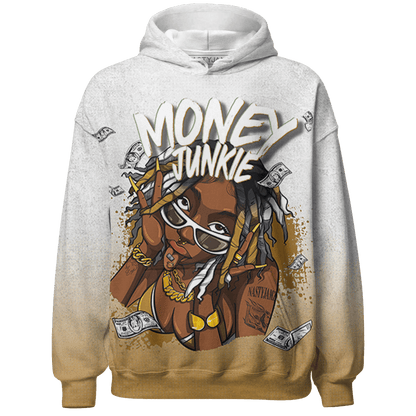 Wheat 13s Hoodie Match Money Junkie 3D All-Over Print - NastyJamz