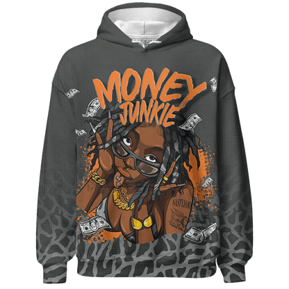 Fear Pack 3s Hoodie Match Money Junkie 3D All-Over Print - NastyJamz