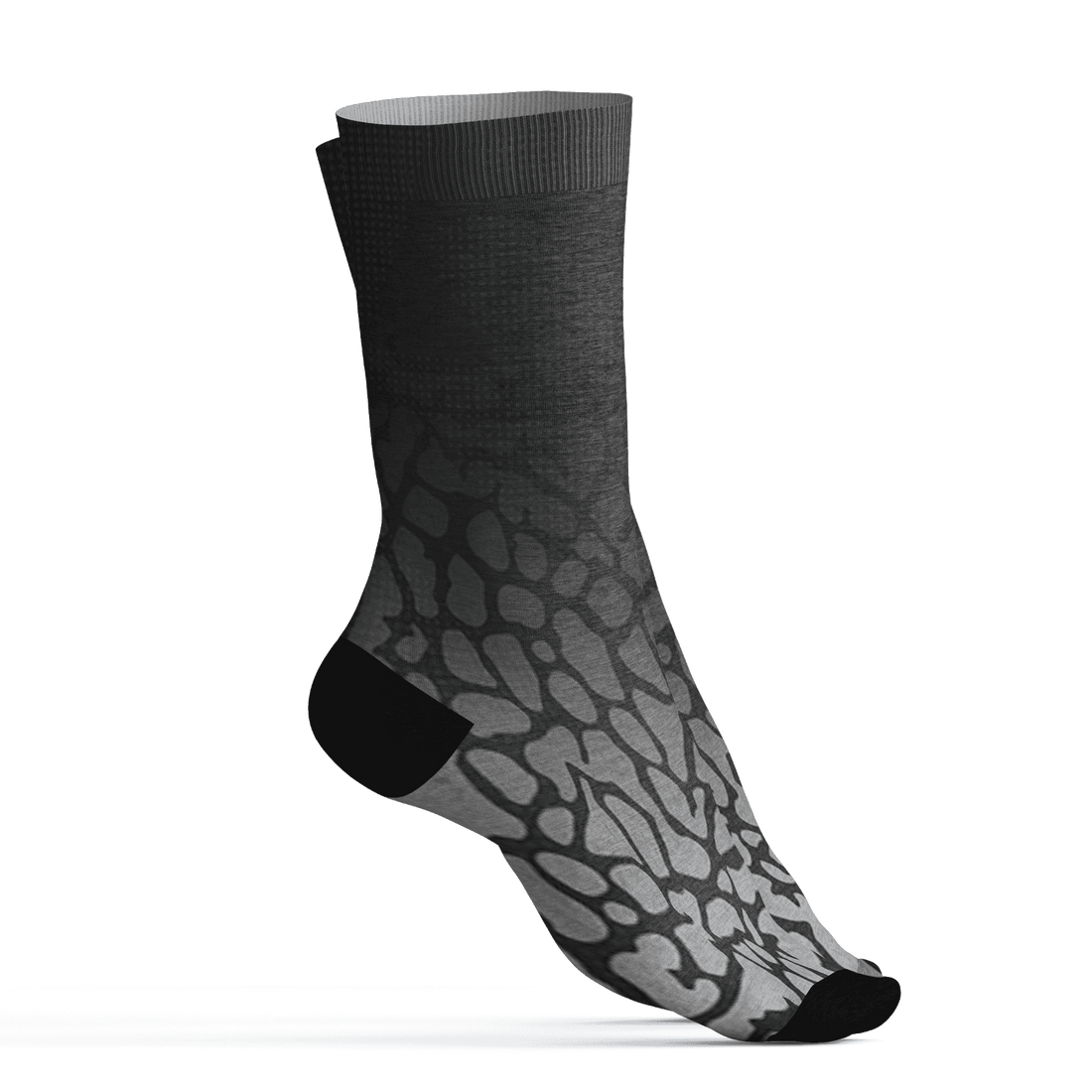 Green Glow 3s Socks Match Money Junkie 3D All-Over Print - NastyJamz