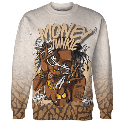 Palomino 3s Sweatshirt Match Money Junkie 3D All-Over Print - NastyJamz