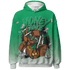 Lucky Green 5s Hoodie Match Money Junkie 3D All-Over Print - NastyJamz