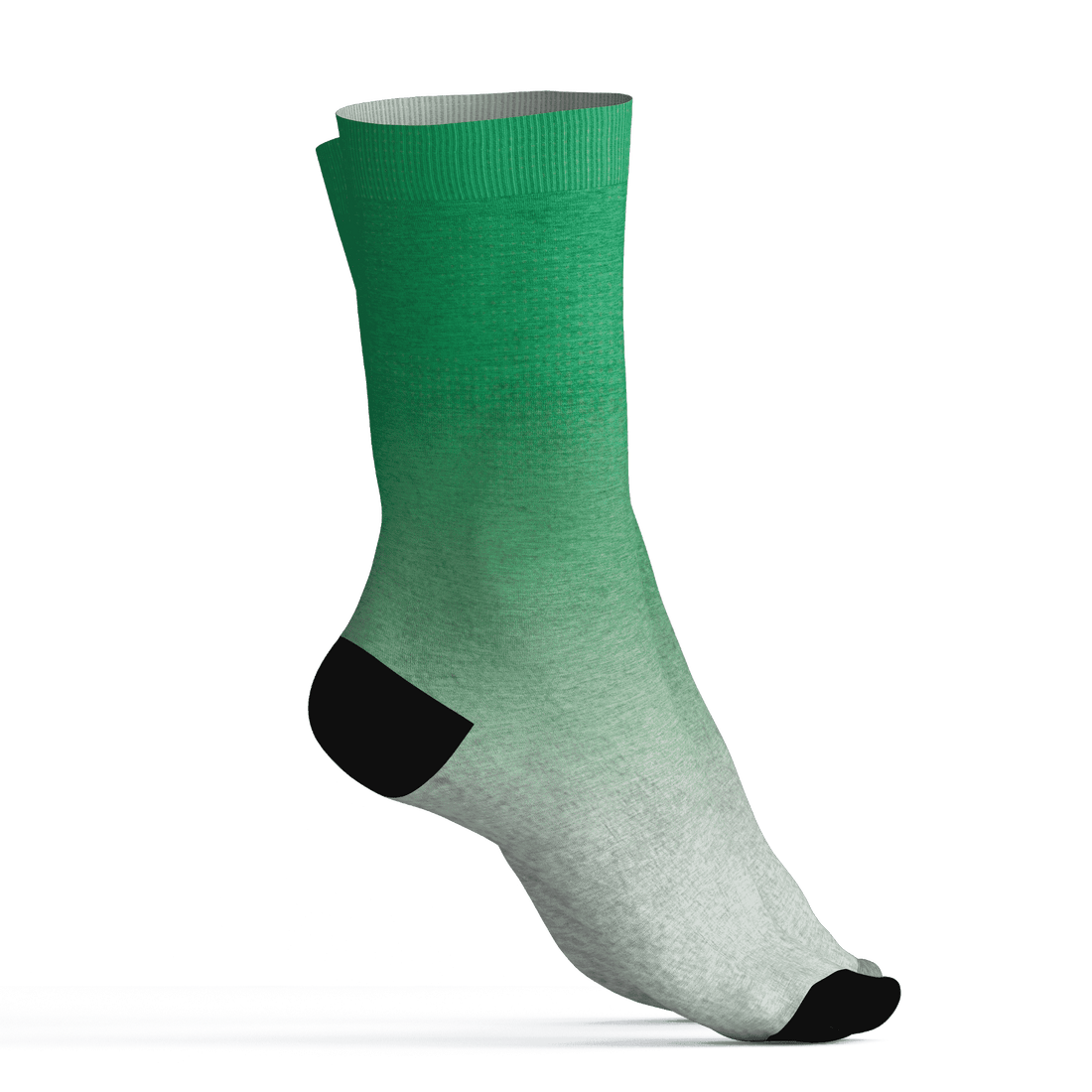 Lucky Green 5s Socks Match Money Junkie 3D All-Over Print - NastyJamz
