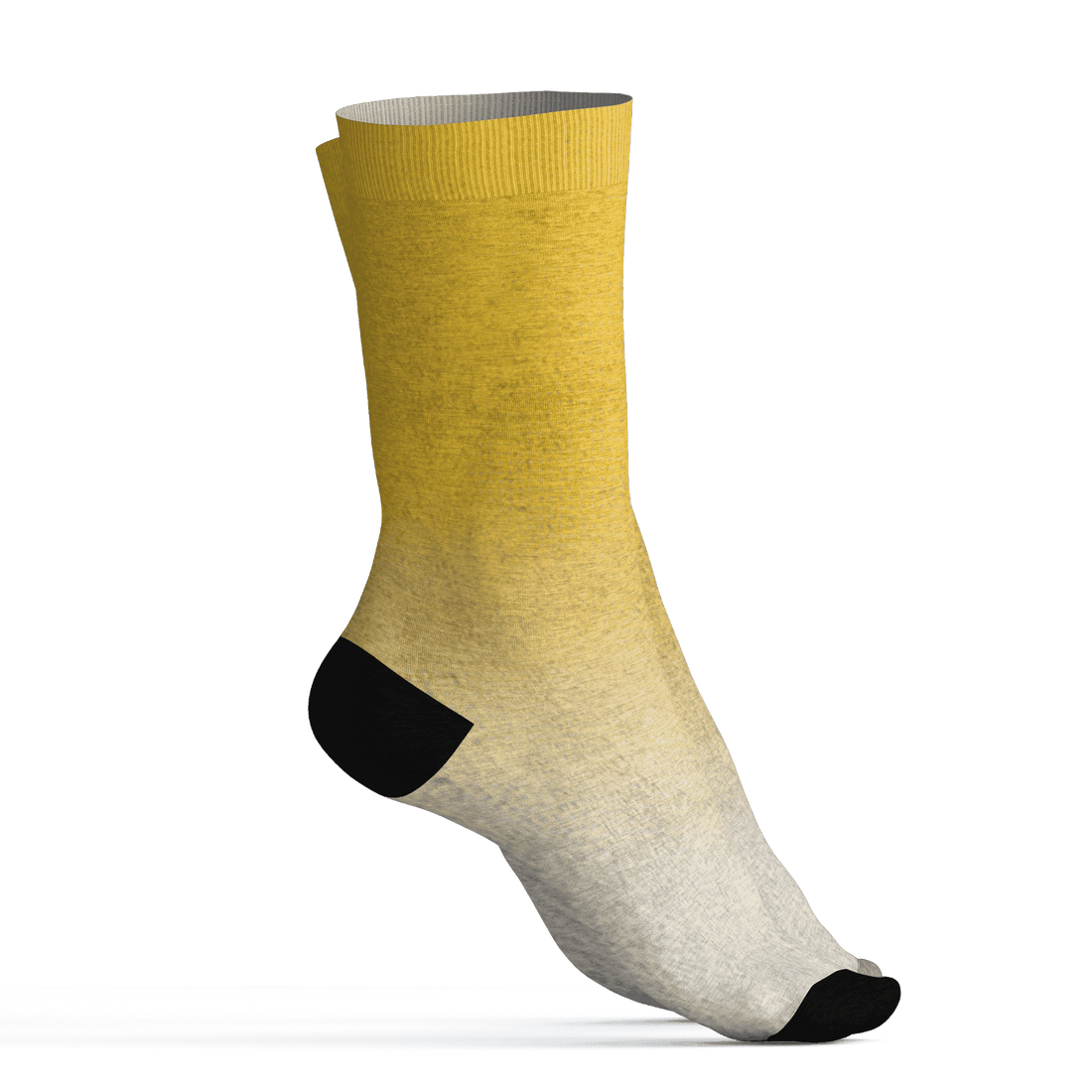 Yellow Ochre 6s Socks Match Money Junkie 3D All-Over Print - NastyJamz