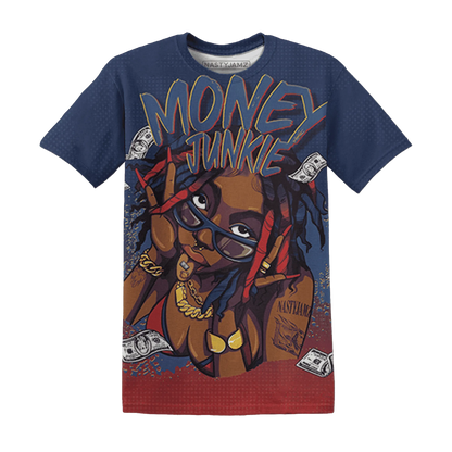VaporMax-Air-Plus-Midnight-Navy-Gold-Black-T-Shirt-Match-Money-Junkie-3D