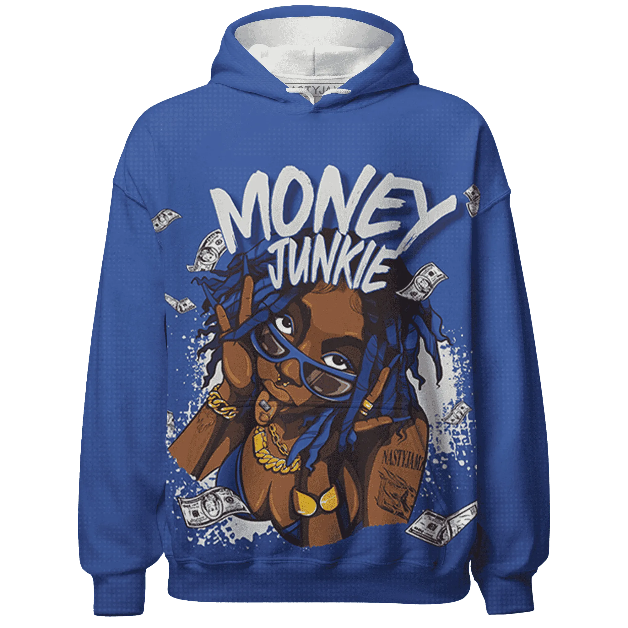 VaporMax-Game-Royal-Blue-Hoodie-Match-Money-Junkie-3D