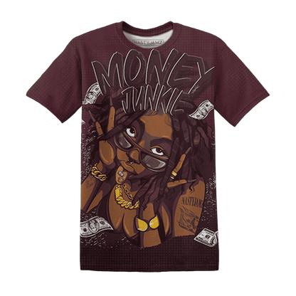 VaporMax-Night-Maron-Burgundy-T-Shirt-Match-Money-Junkie-3D