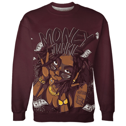 VaporMax-Night-Maron-Burgundy-Sweatshirt-Match-Money-Junkie-3D