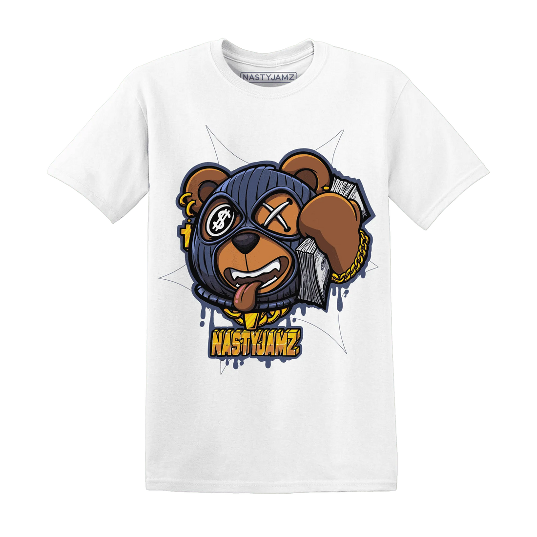 Low-Diffused-Blue-11s-T-Shirt-Match-Money-Motive-BER