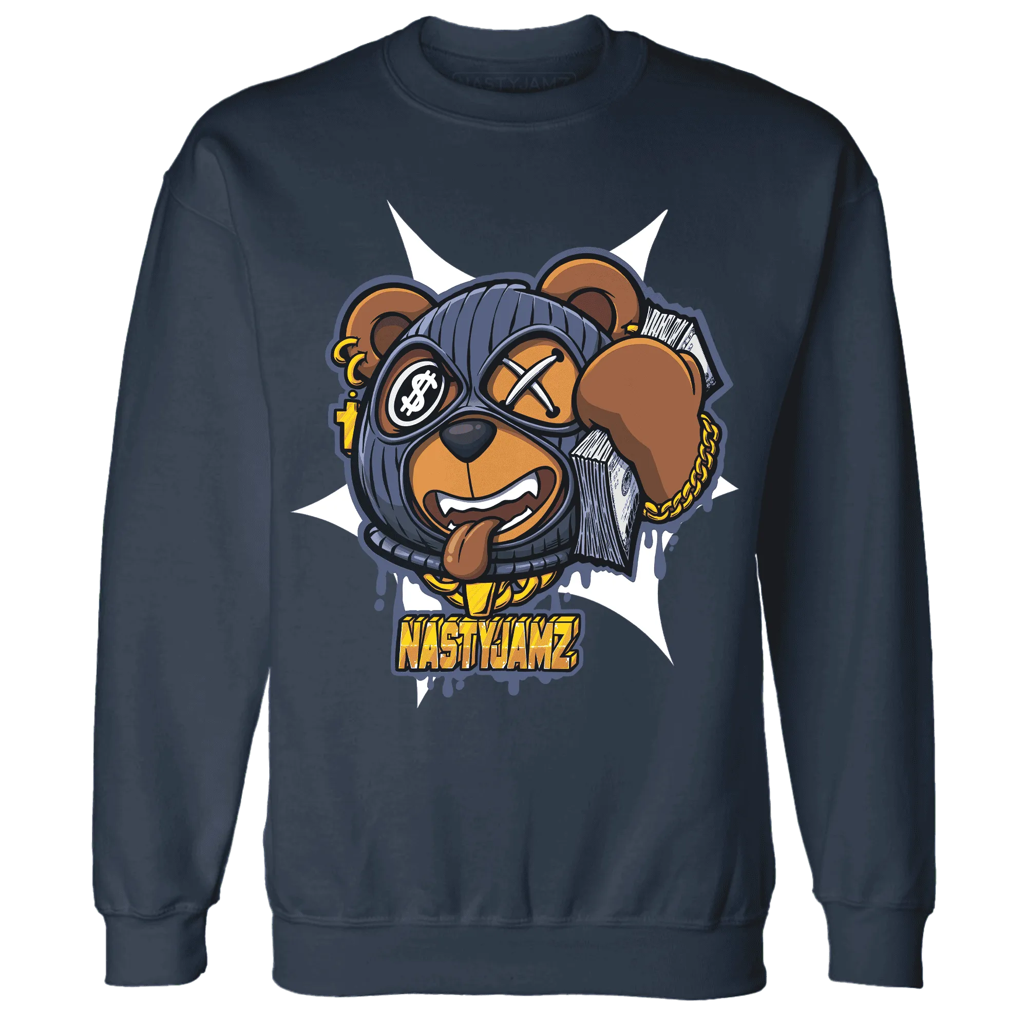 Low-Diffused-Blue-11s-Sweatshirt-Match-Money-Motive-BER