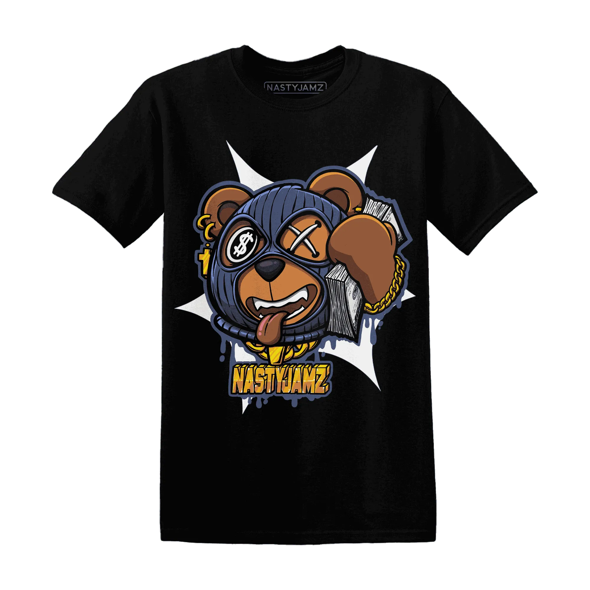 Low-Diffused-Blue-11s-T-Shirt-Match-Money-Motive-BER