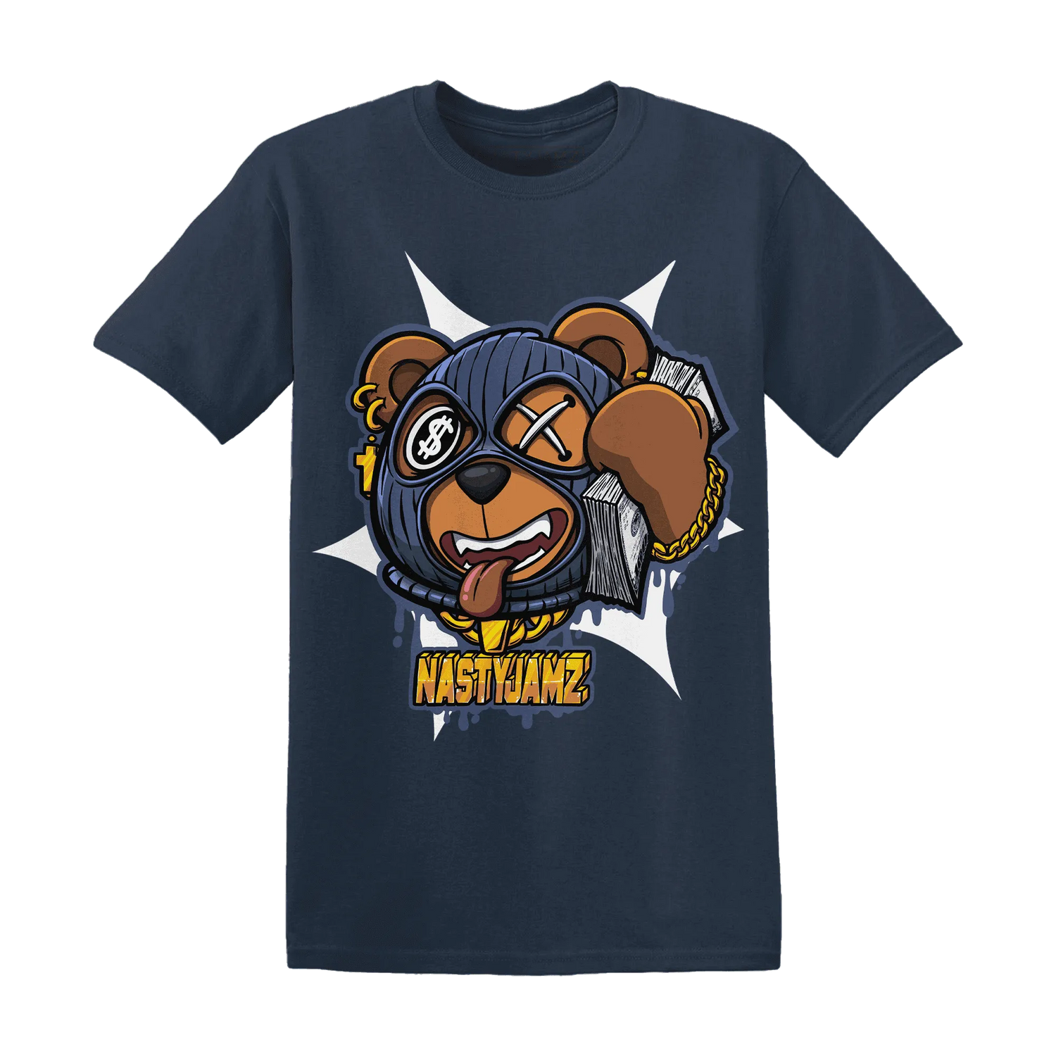 Low-Diffused-Blue-11s-T-Shirt-Match-Money-Motive-BER
