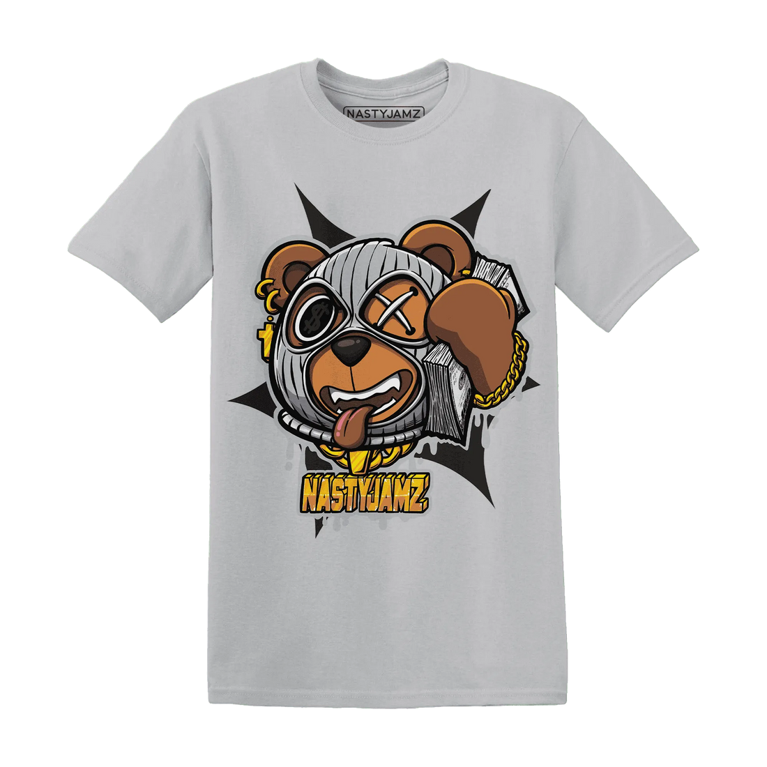 NastyJamz-Wolf-Grey-12s-T-Shirt-Match-Money-Motive-BER