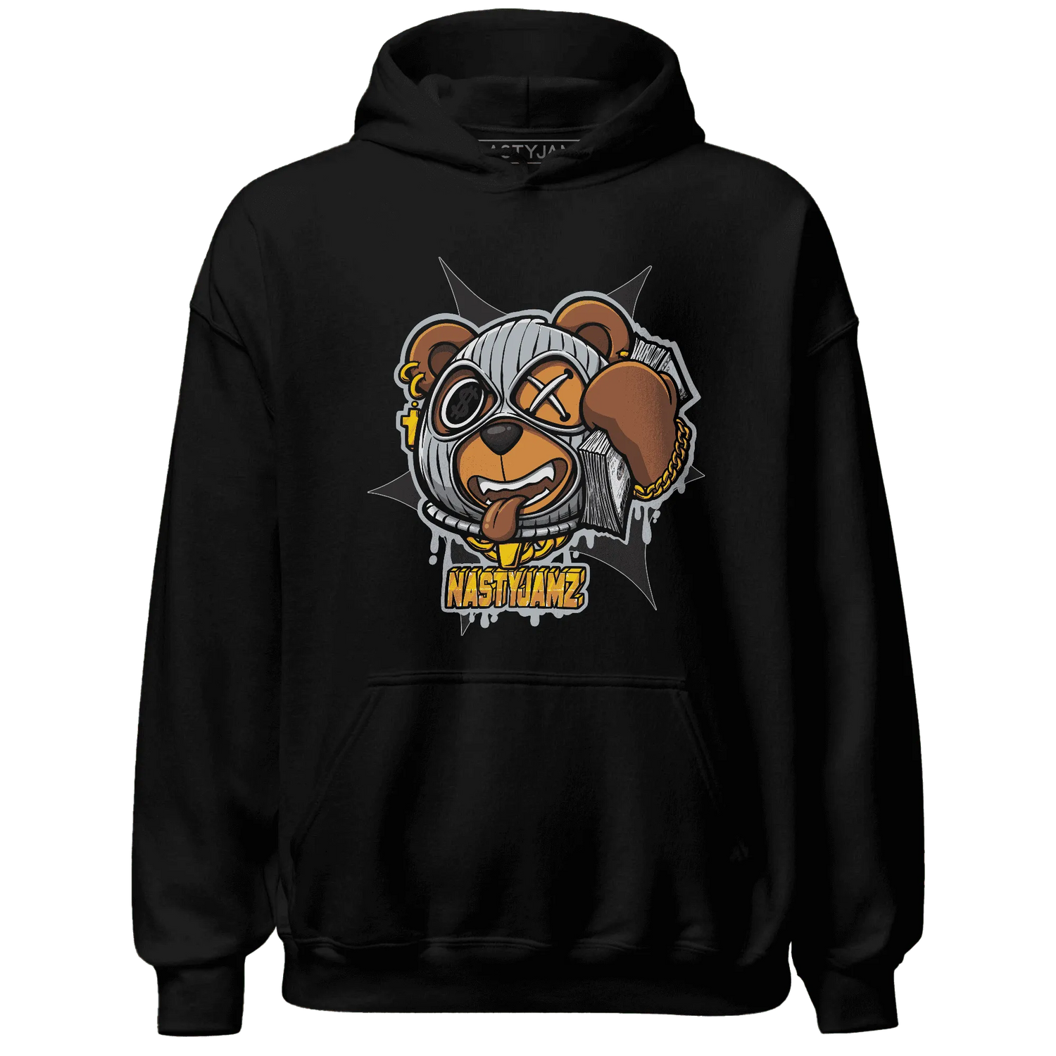 NastyJamz-Wolf-Grey-12s-Hoodie-Match-Money-Motive-BER