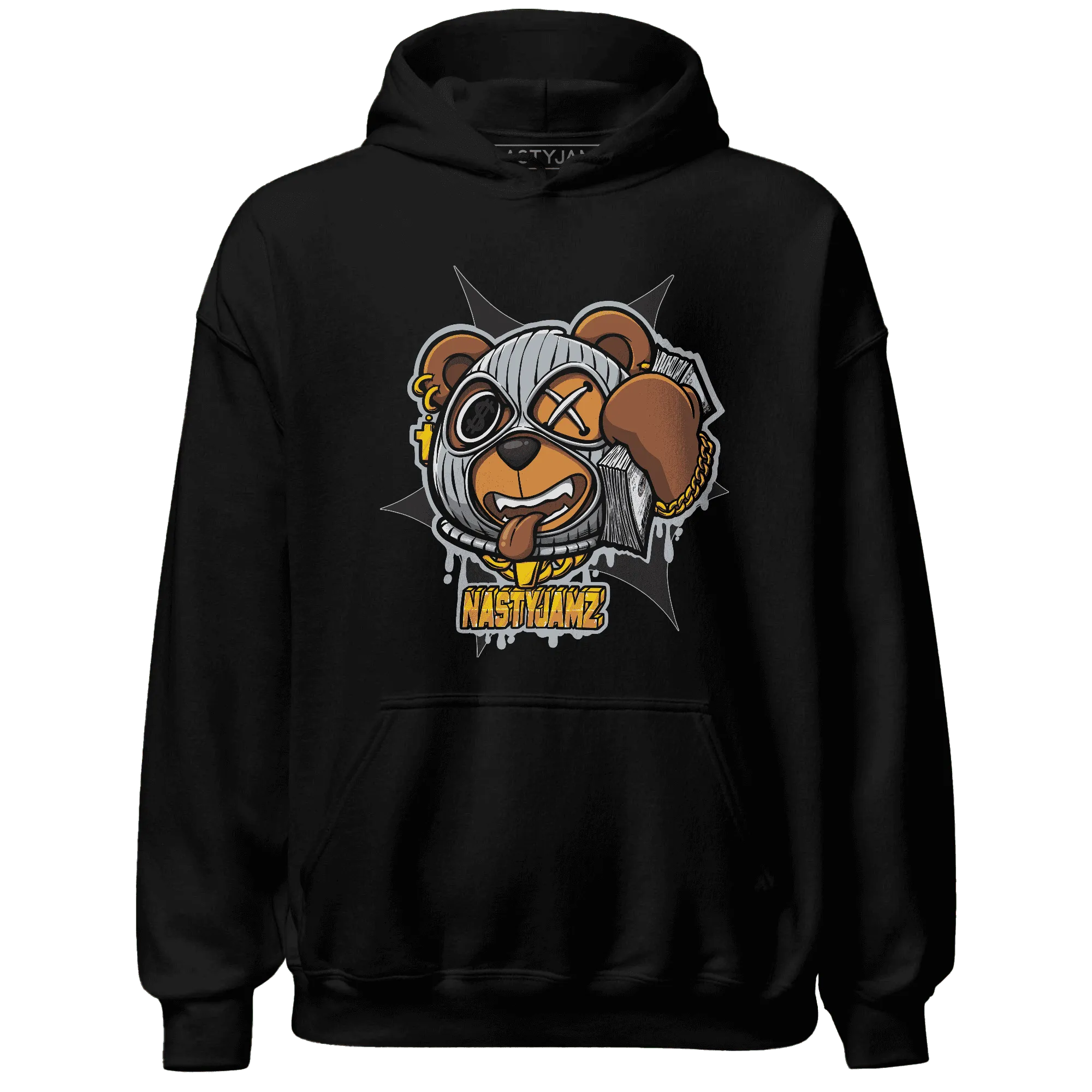 NastyJamz-Wolf-Grey-12s-Hoodie-Match-Money-Motive-BER
