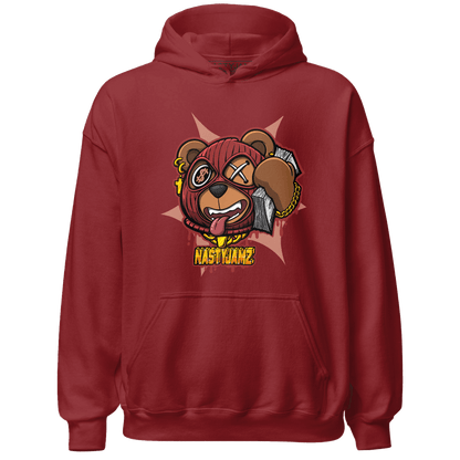 Dune Red 13s Hoodie Match Money Motive BER - NastyJamz