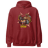 Dune Red 13s Hoodie Match Money Motive BER - NastyJamz
