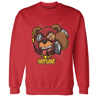 Black-Toe-Reimagined-Red-White-1s-NastyJamz-Sweatshirt-Match-Money-Motive-BER