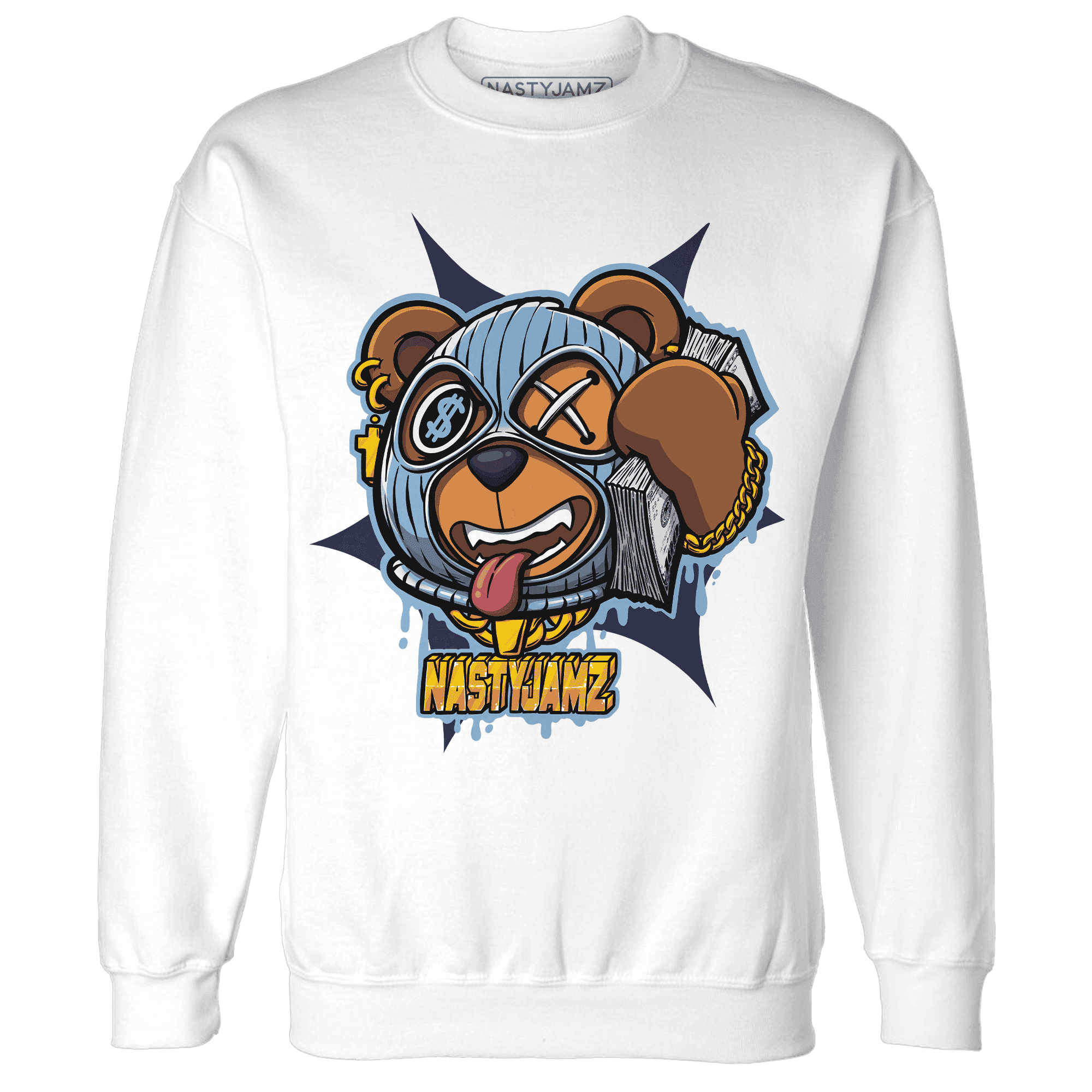 First In Flight 1s Sweatshirt Match Money Motive BER - NastyJamz