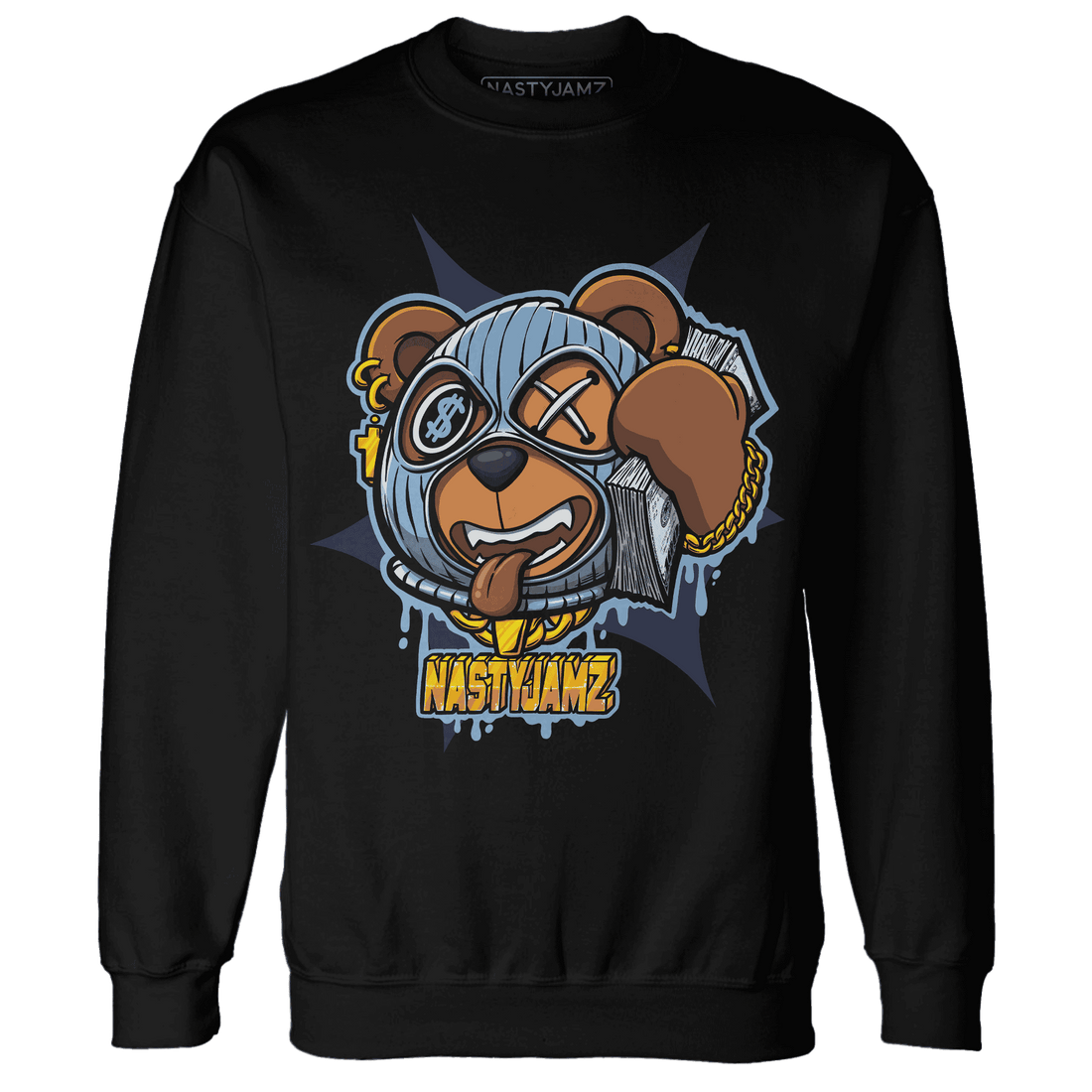First In Flight 1s Sweatshirt Match Money Motive BER - NastyJamz
