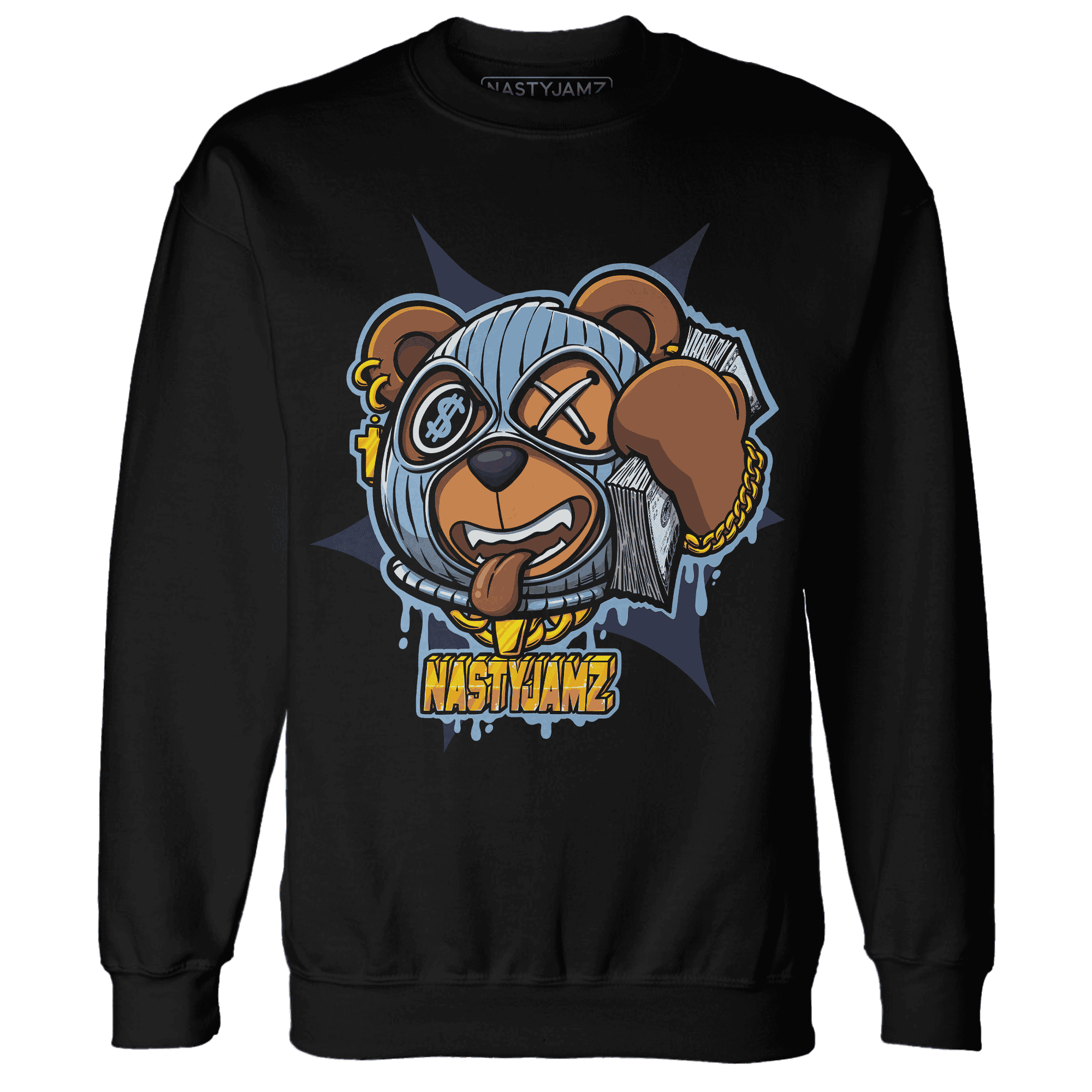 First In Flight 1s Sweatshirt Match Money Motive BER - NastyJamz