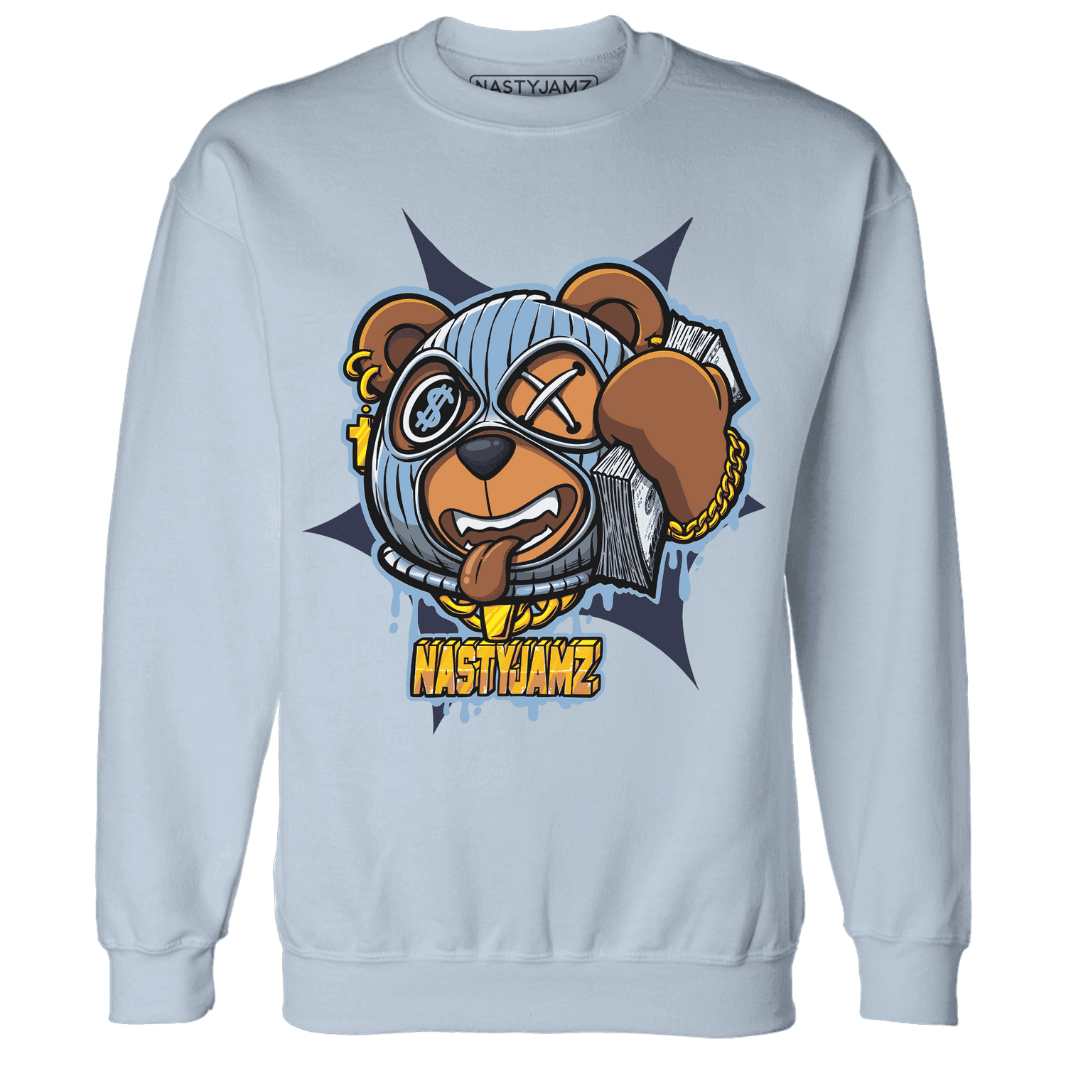 First In Flight 1s Sweatshirt Match Money Motive BER - NastyJamz