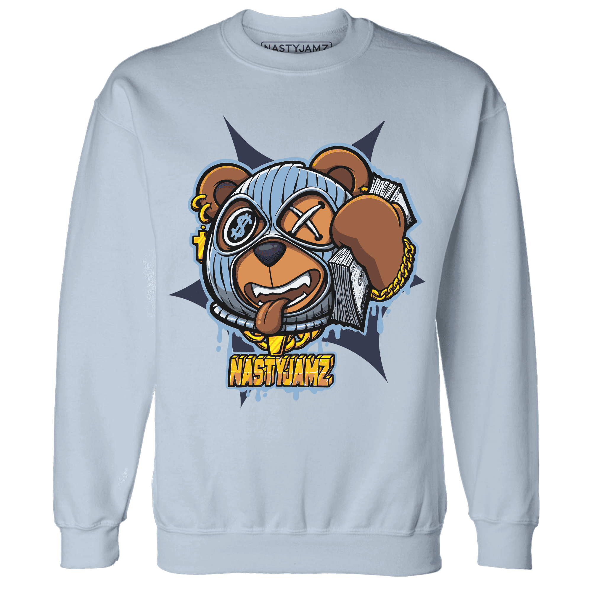 First In Flight 1s Sweatshirt Match Money Motive BER - NastyJamz