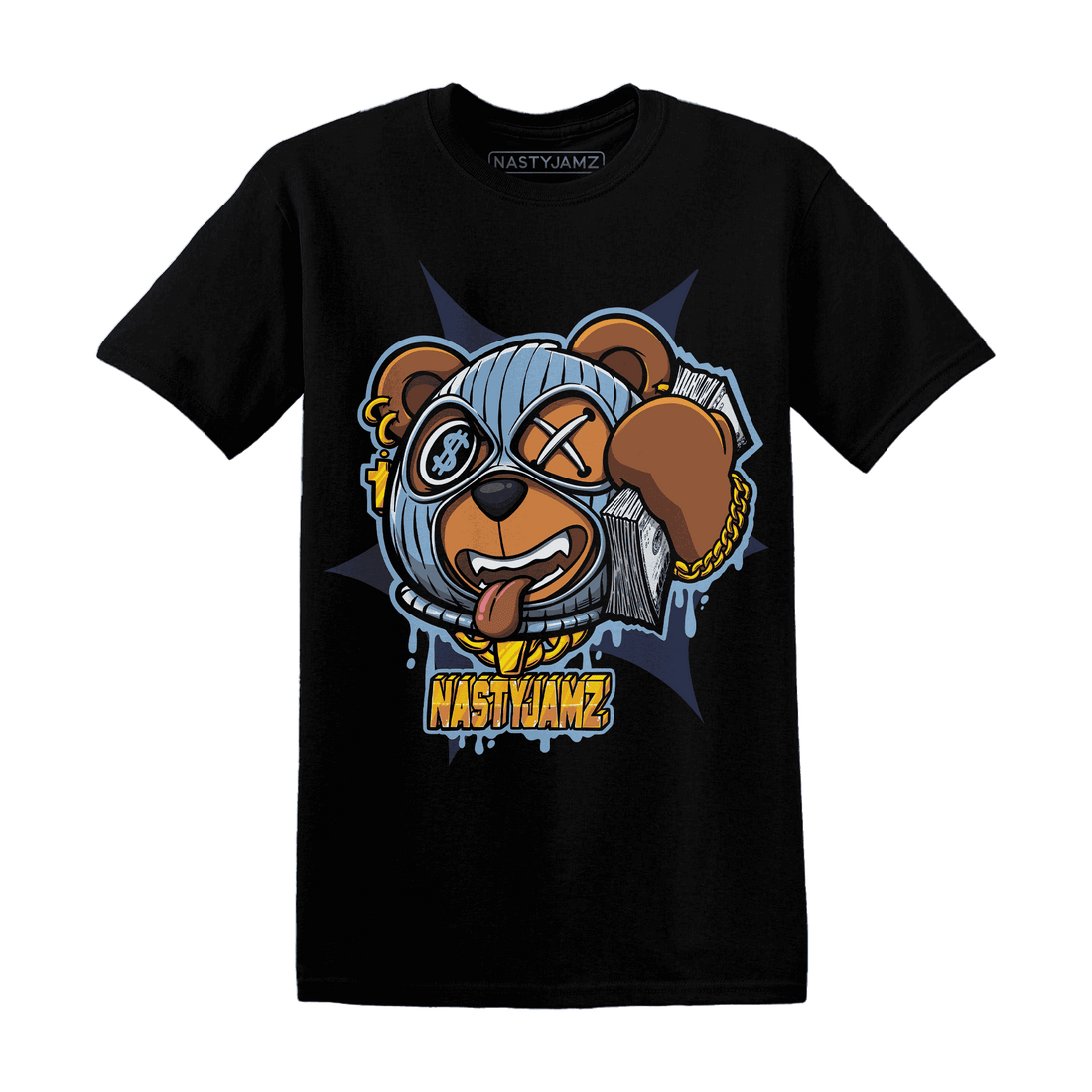 First In Flight 1s T Shirt Match Money Motive BER - NastyJamz