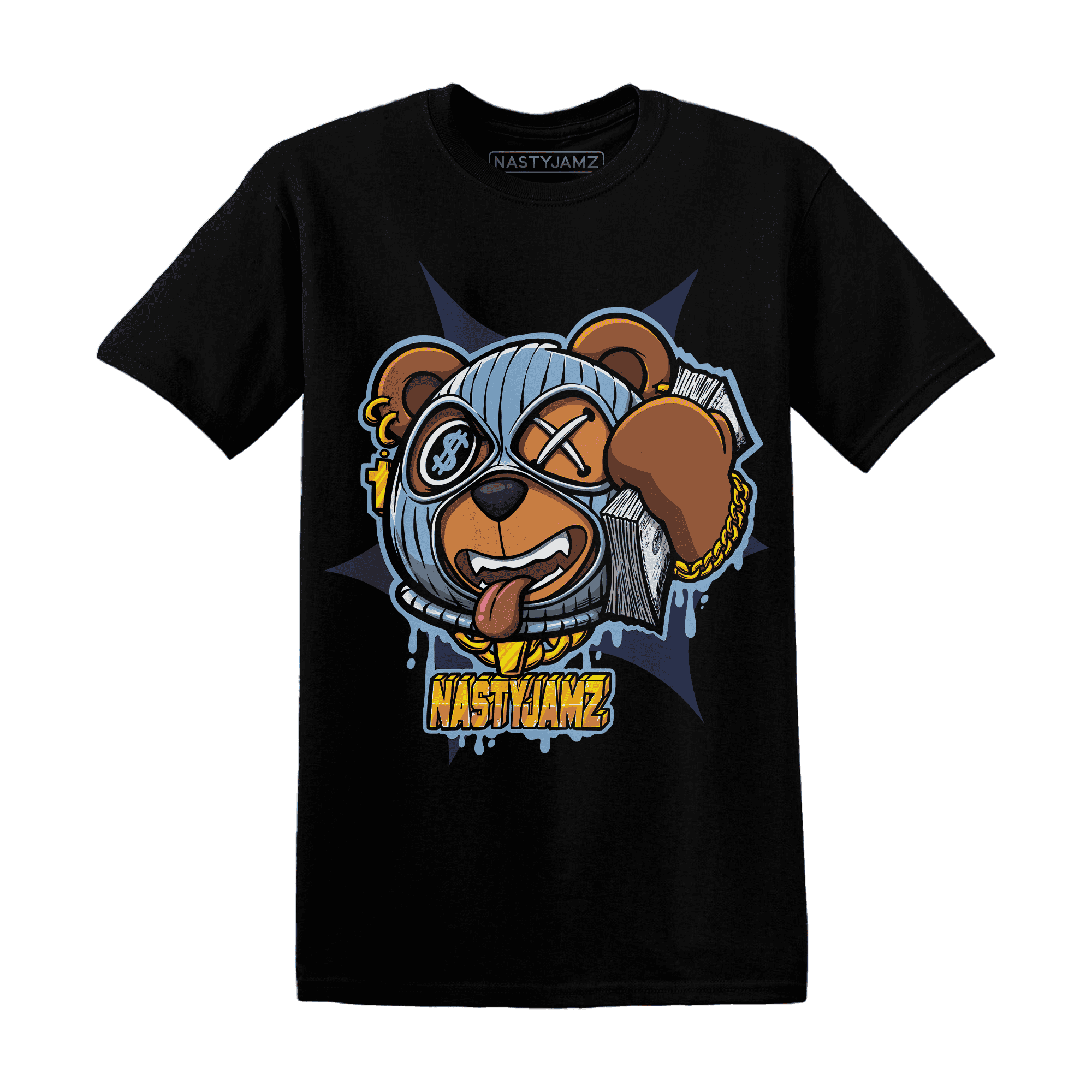 First In Flight 1s T Shirt Match Money Motive BER - NastyJamz