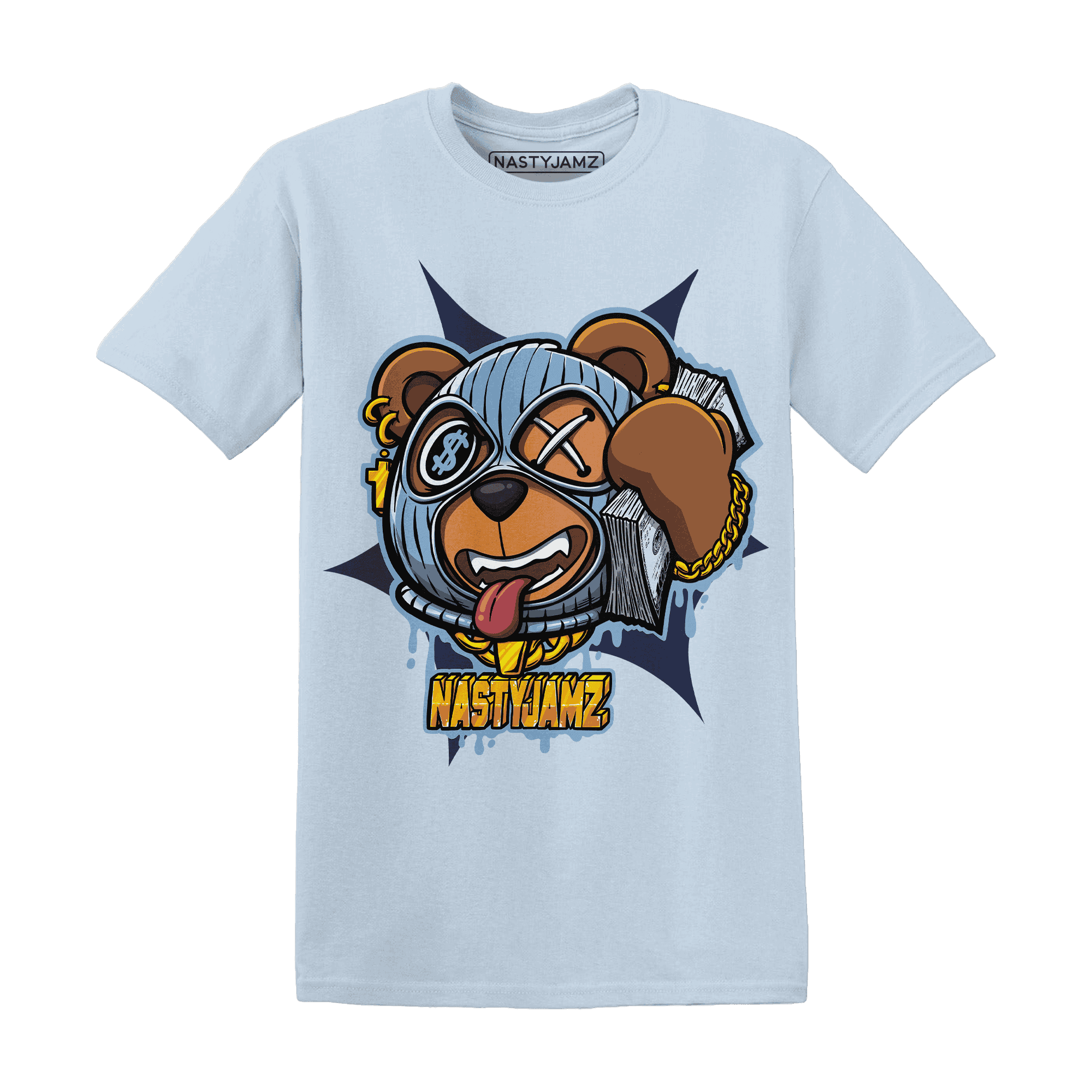 First In Flight 1s T Shirt Match Money Motive BER - NastyJamz