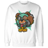 High OG Green Glow 1s Sweatshirt Match Money Motive BER - NastyJamz