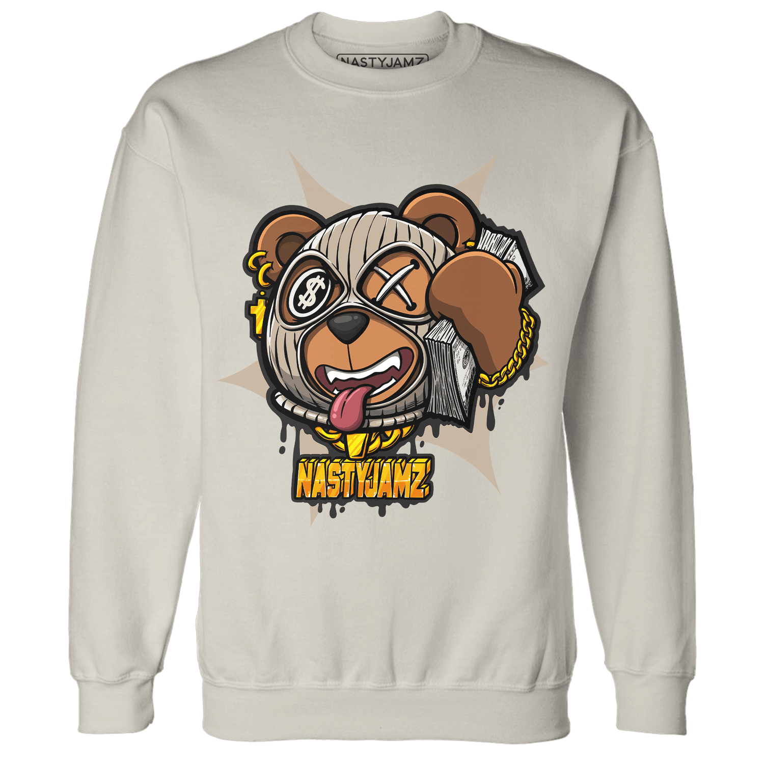 Latte 1s Sweatshirt Match Money Motive BER - NastyJamz