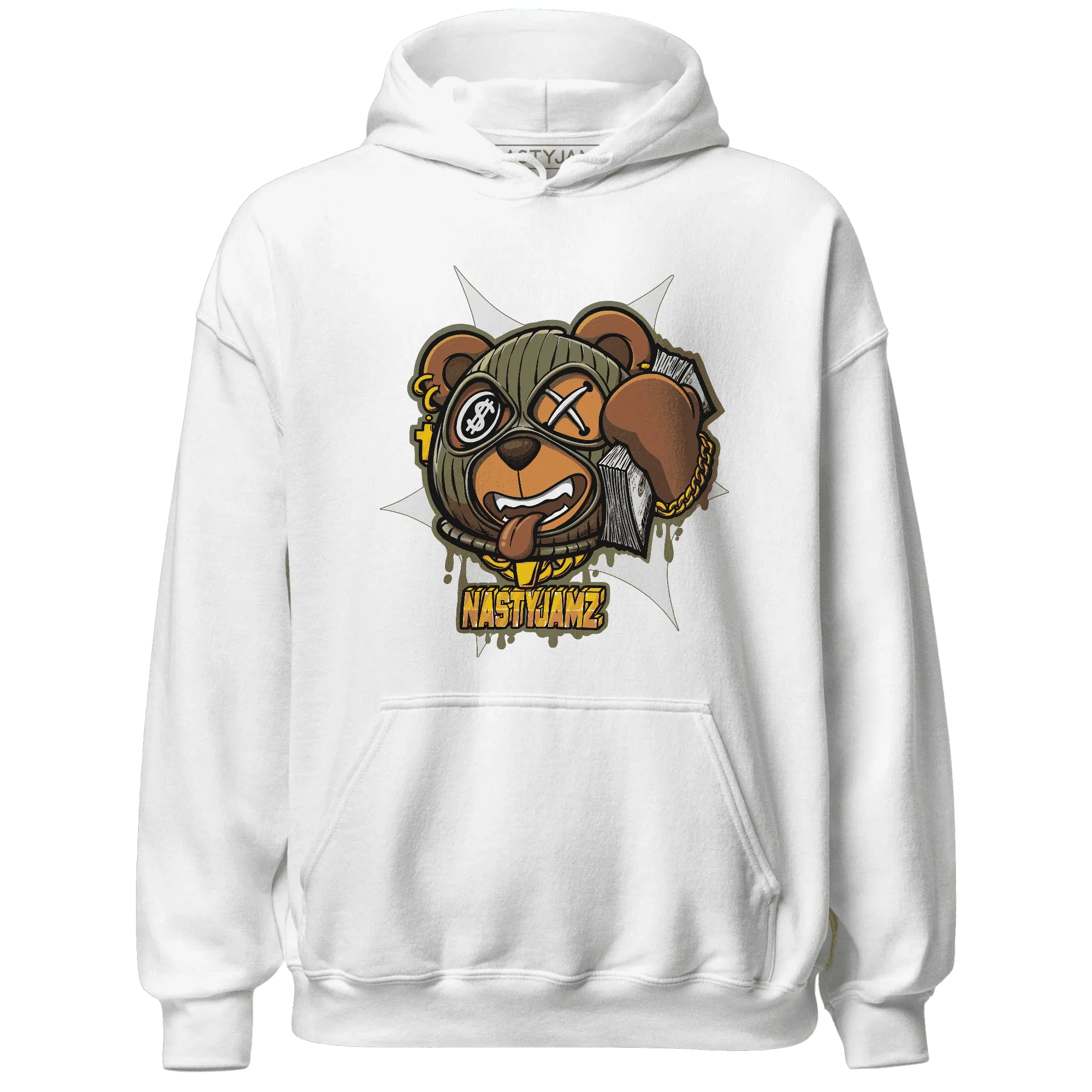NastyJamz-Medium-Olive-1s-Hoodie-Match-Money-Motive-BER