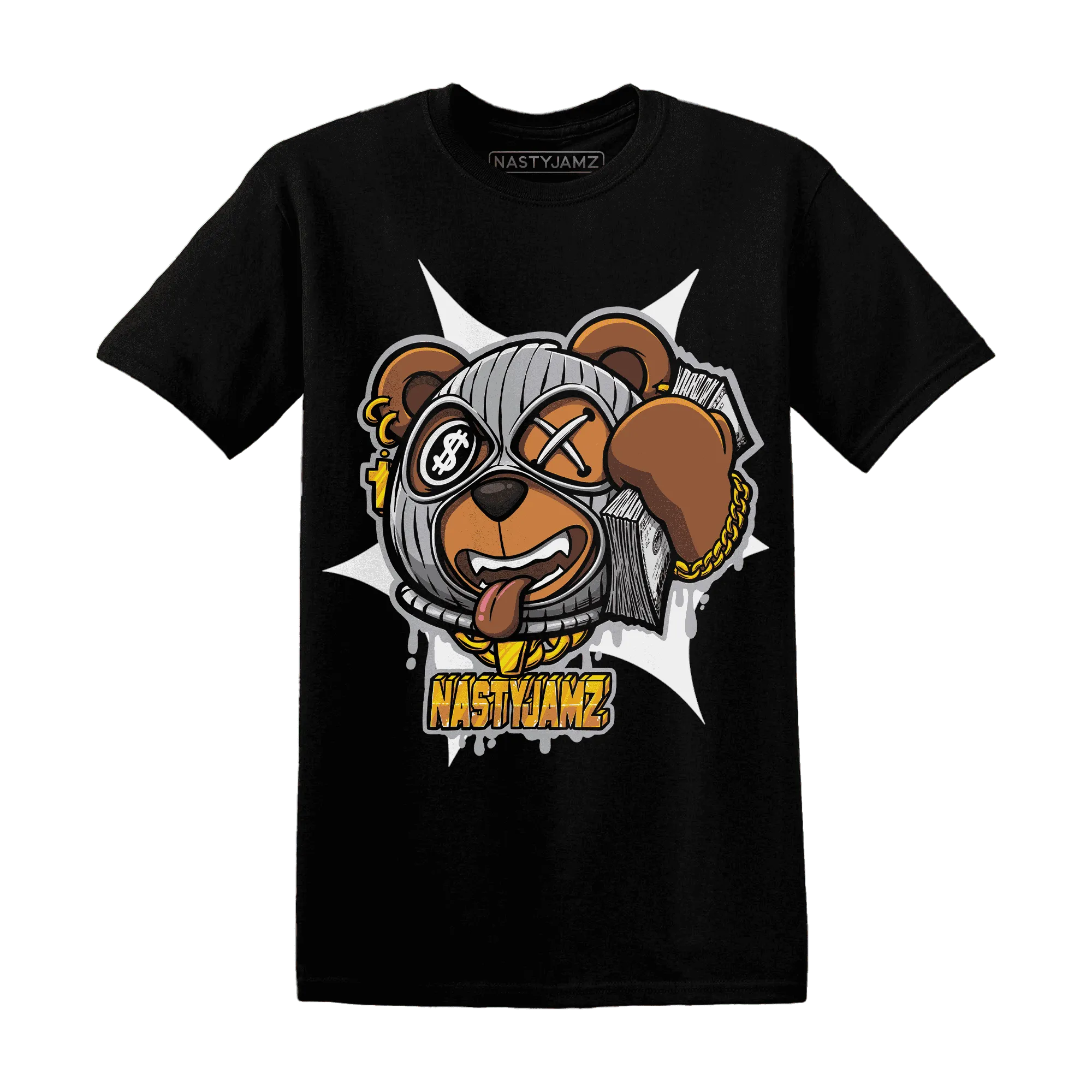 Wolf-Grey-1s-T-Shirt-Match-Money-Motive-BER