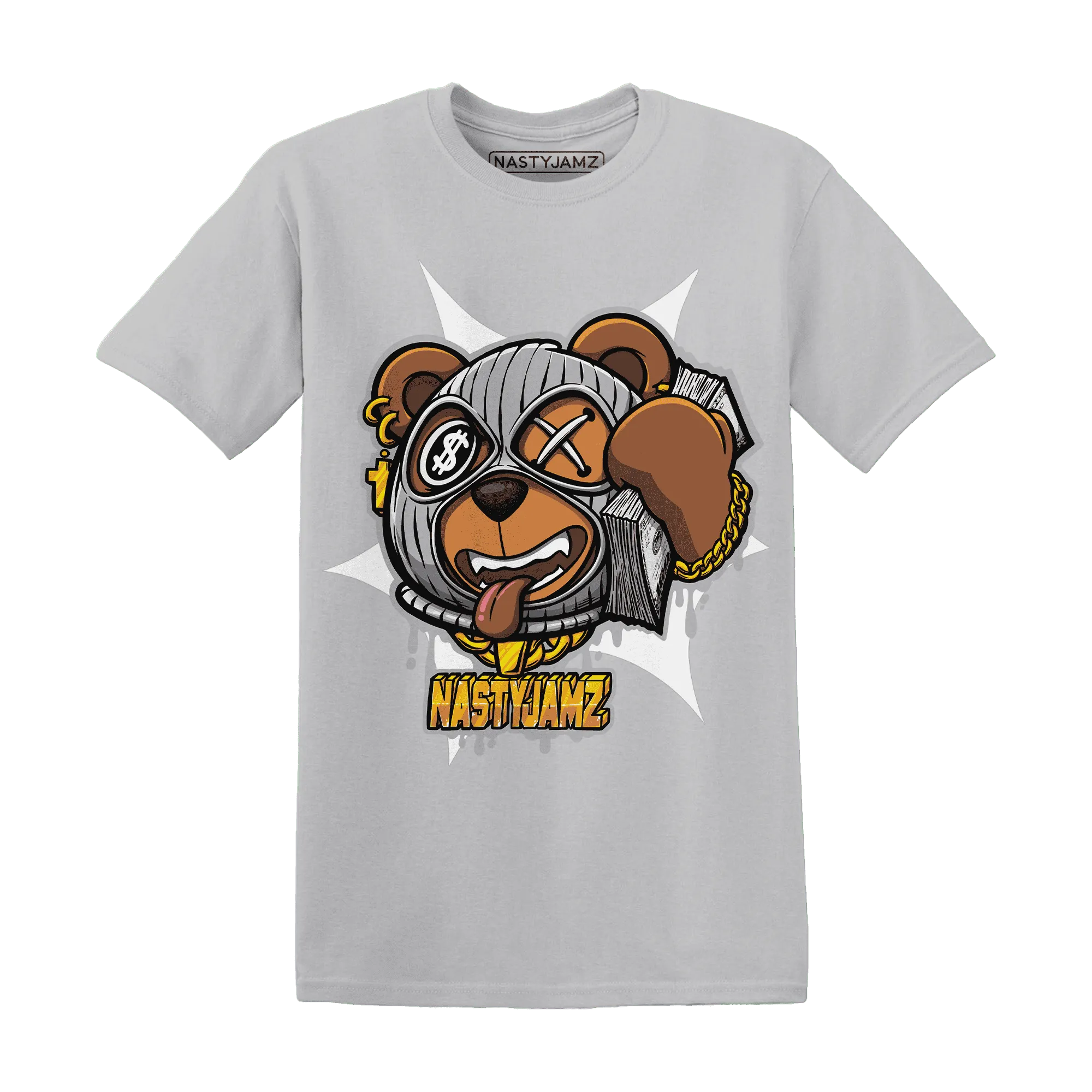 Wolf-Grey-1s-T-Shirt-Match-Money-Motive-BER