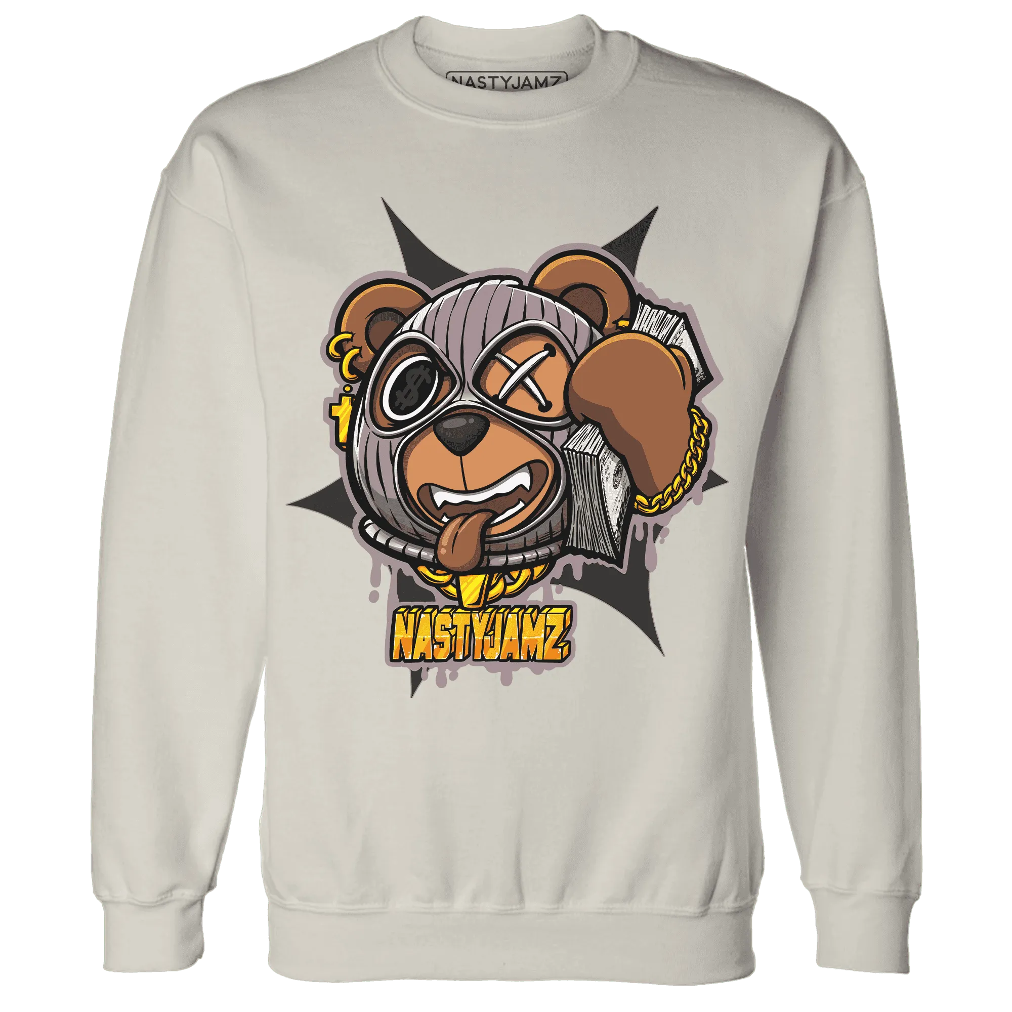 NastyJamz-Black-Violet-Ore-3s-Sweatshirt-Match-Money-Motive-BER
