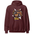 NastyJamz-Burgundy-Crush-3s-Hoodie-Match-Money-Motive-BER