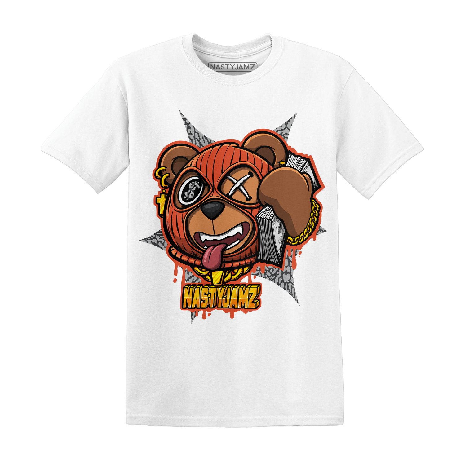 Georgia Peach 3s T Shirt Match Money Motive BER - NastyJamz