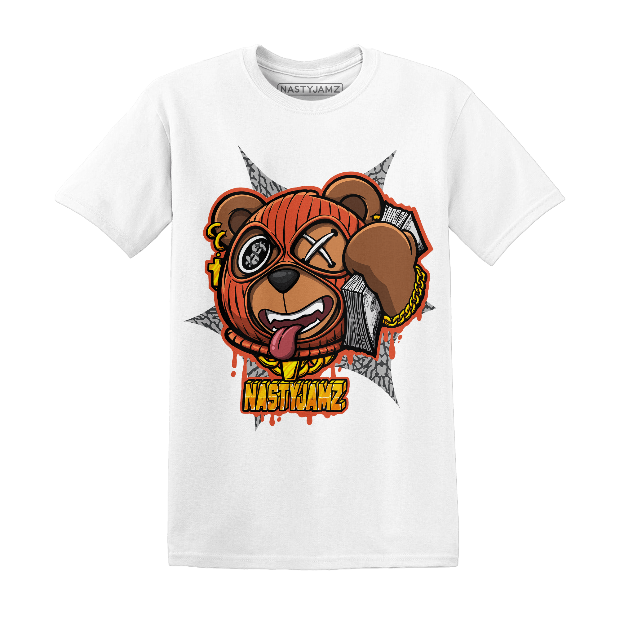 Georgia Peach 3s T Shirt Match Money Motive BER - NastyJamz