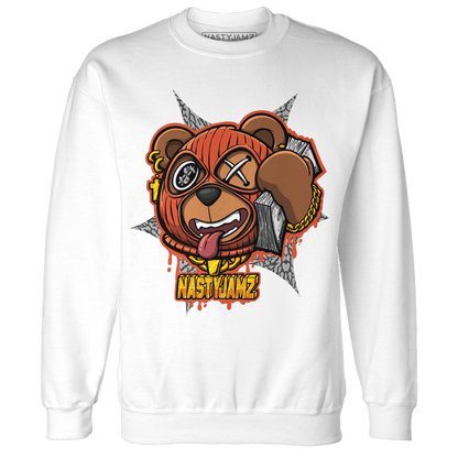 Georgia Peach 3s Sweatshirt Match Money Motive BER - NastyJamz