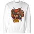 Georgia Peach 3s Sweatshirt Match Money Motive BER - NastyJamz