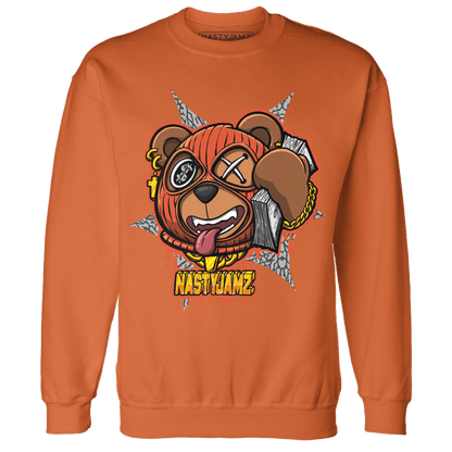 Georgia Peach 3s Sweatshirt Match Money Motive BER - NastyJamz