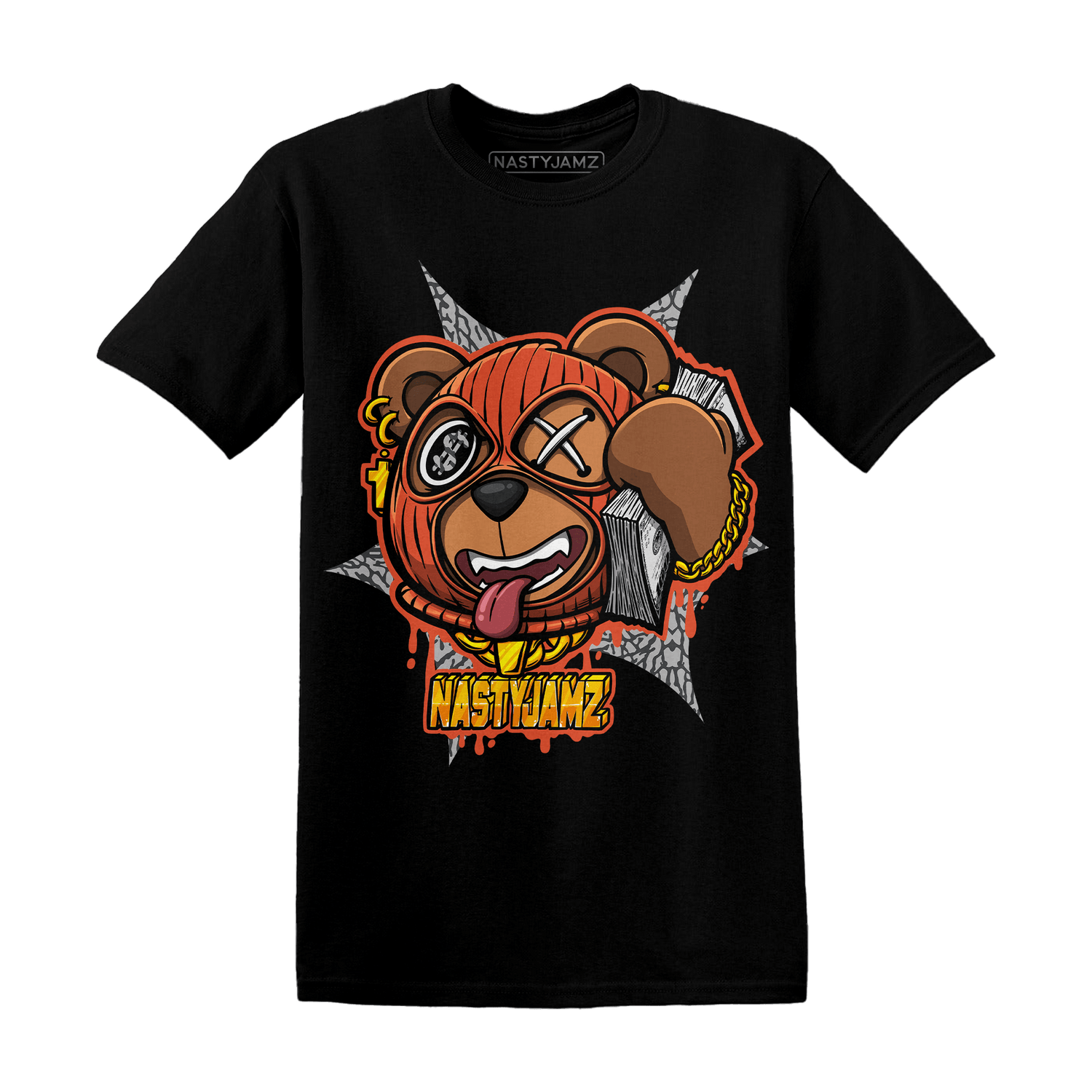 Georgia Peach 3s T Shirt Match Money Motive BER - NastyJamz